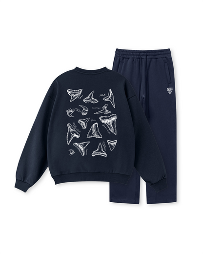 Shark Tooth Sketch Crewneck