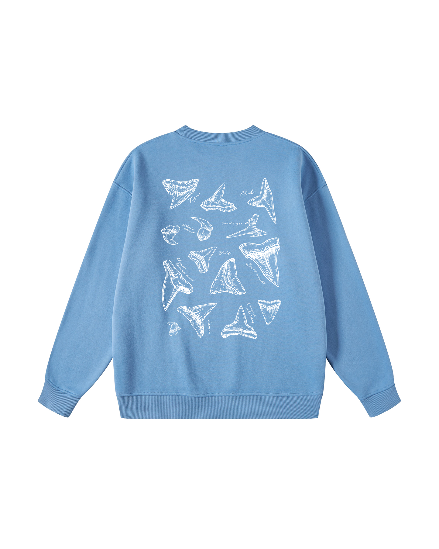 Shark Tooth Sketch Crewneck