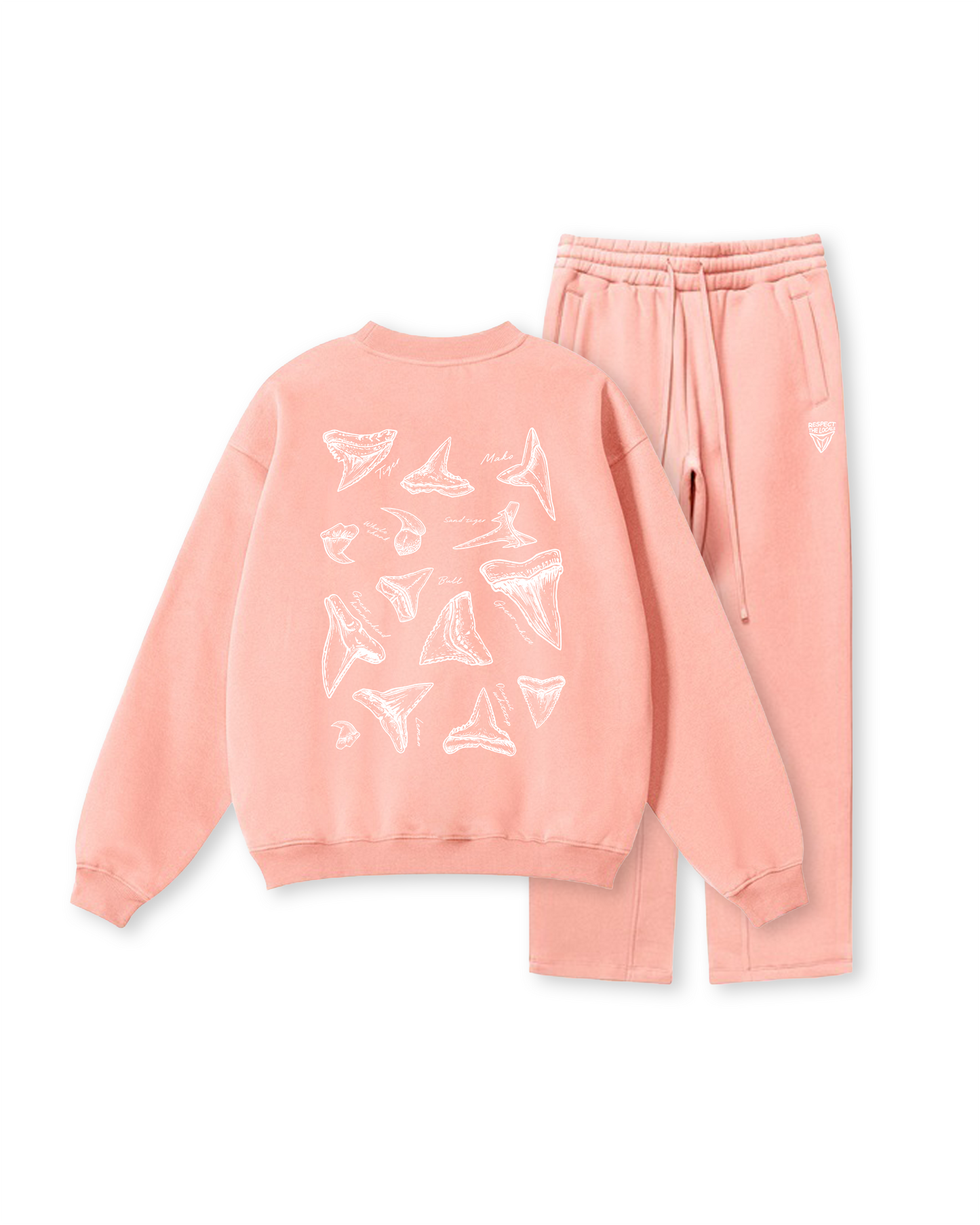 Shark Tooth Sketch Crewneck