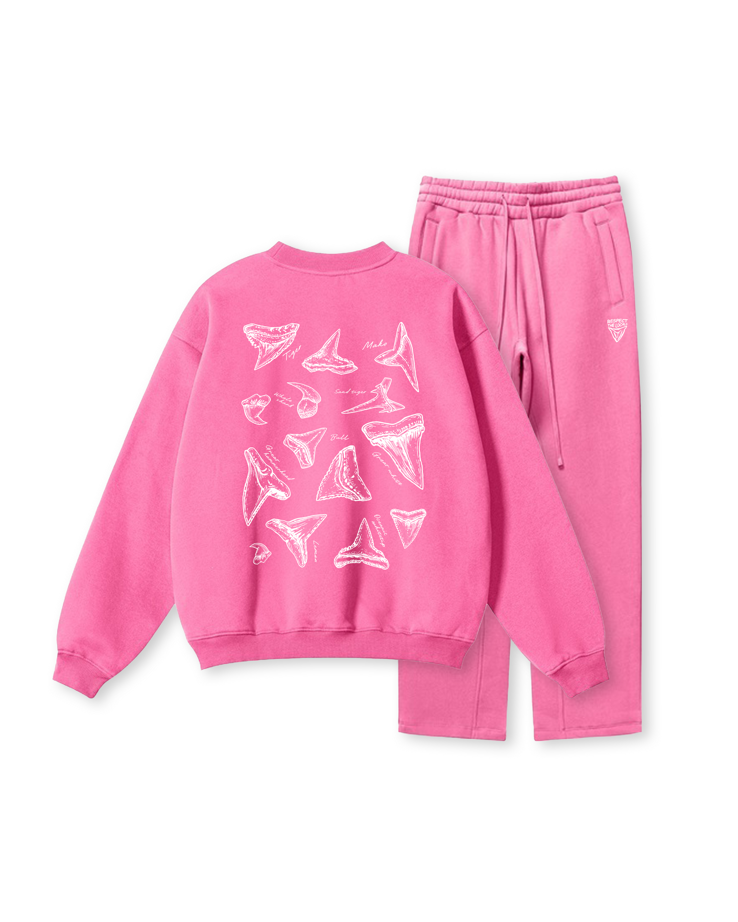 Shark Tooth Sketch Crewneck