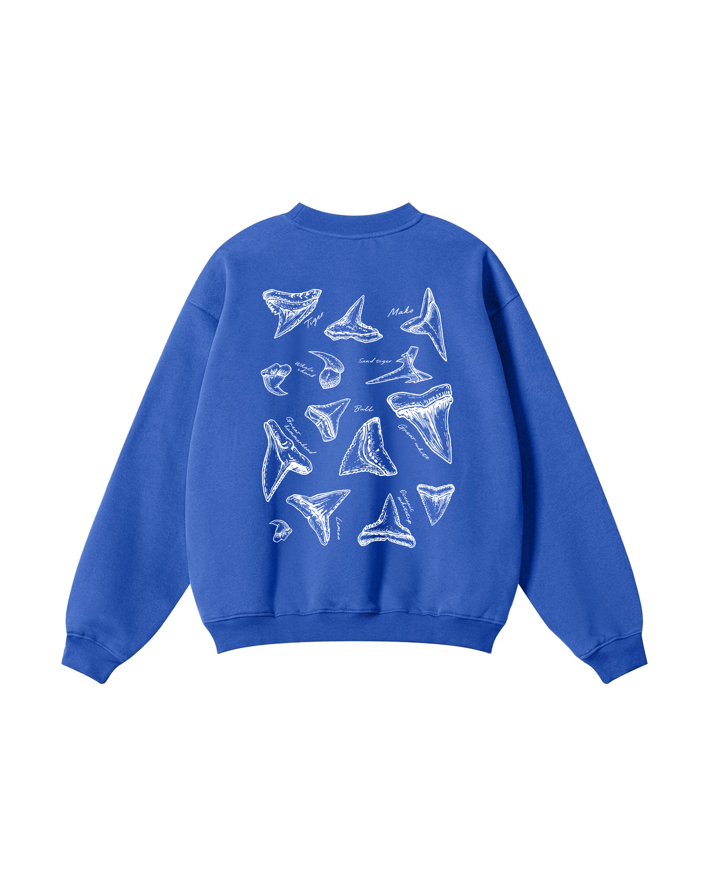 Shark Tooth Sketch Crewneck