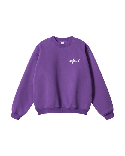 Shark Tooth Sketch Crewneck