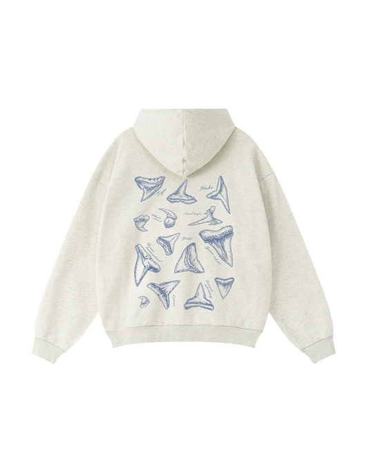 Shark Tooth Sketch Hoodie