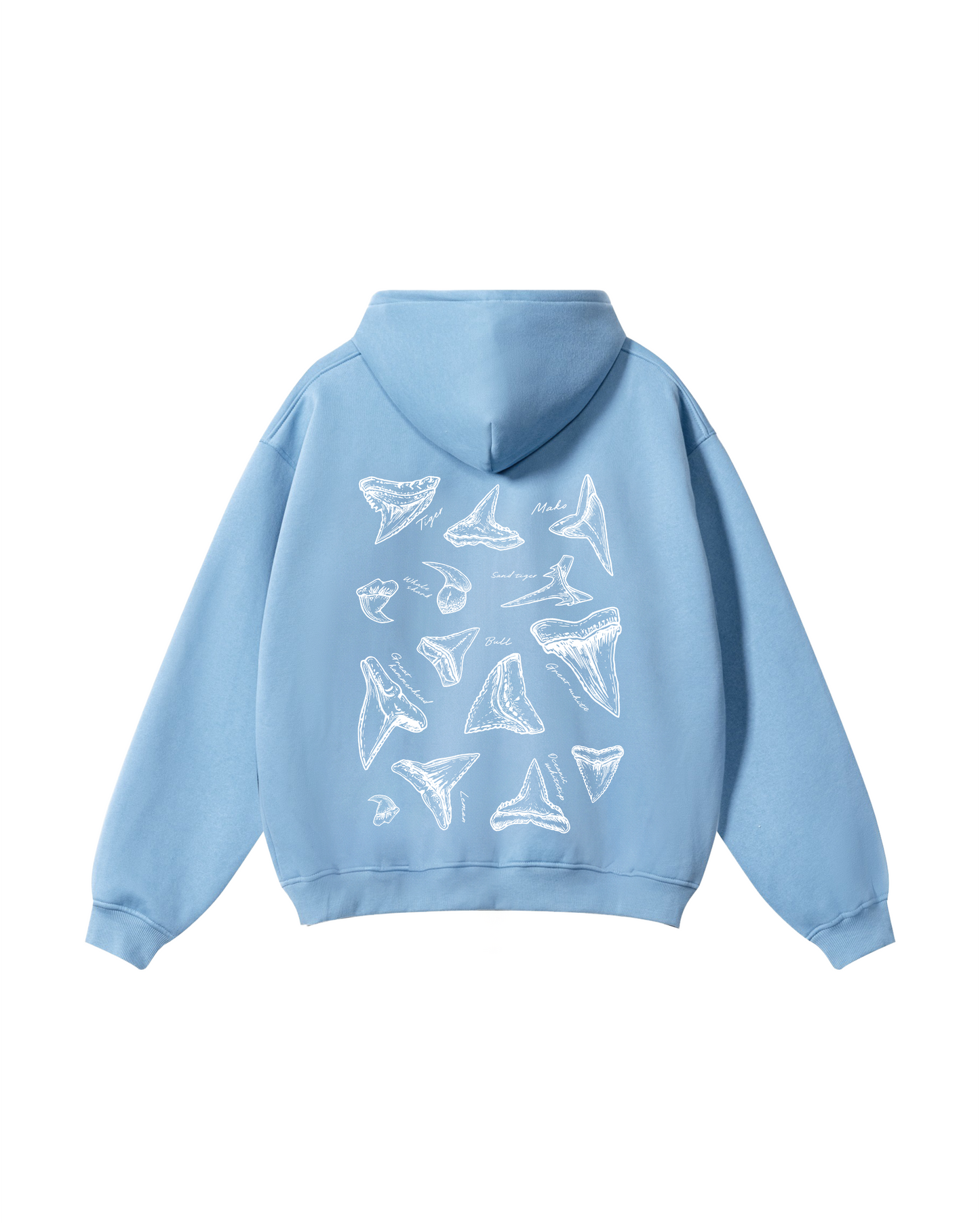 Shark Tooth Sketch Hoodie