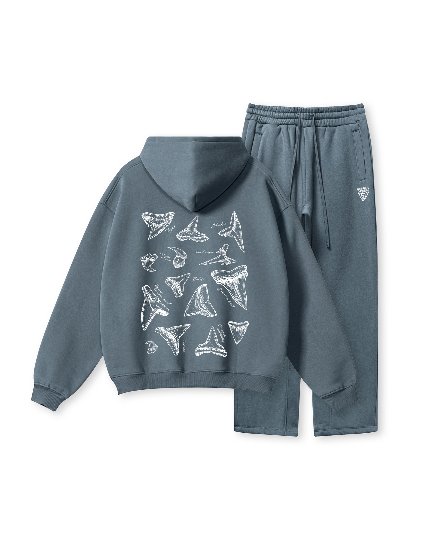 Shark Tooth Sketch Hoodie