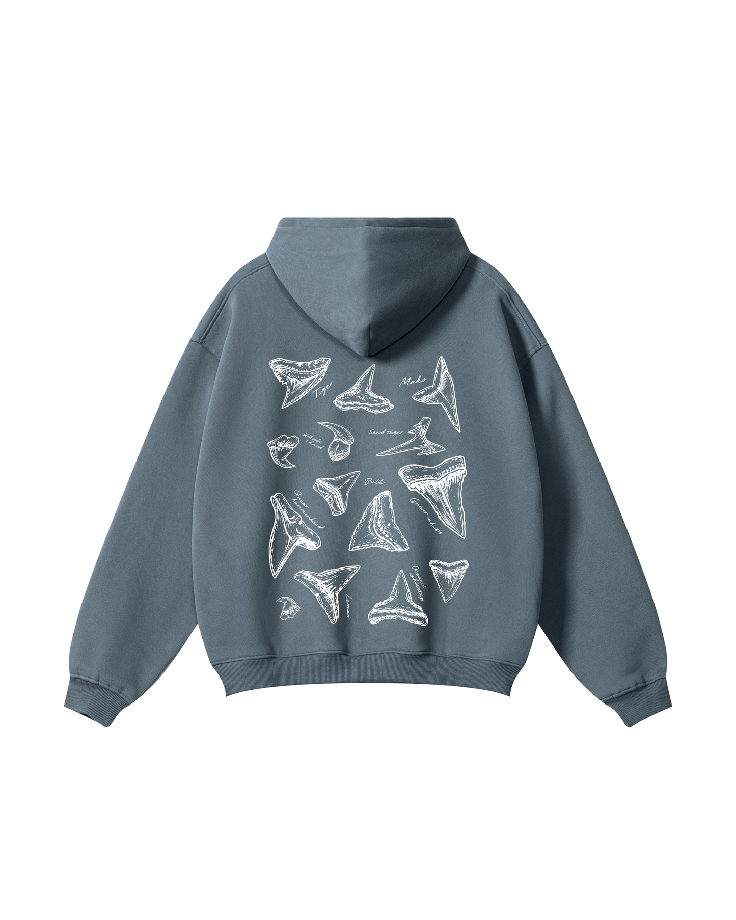 Shark Tooth Sketch Hoodie