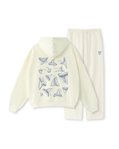 Shark Tooth Sketch Hoodie