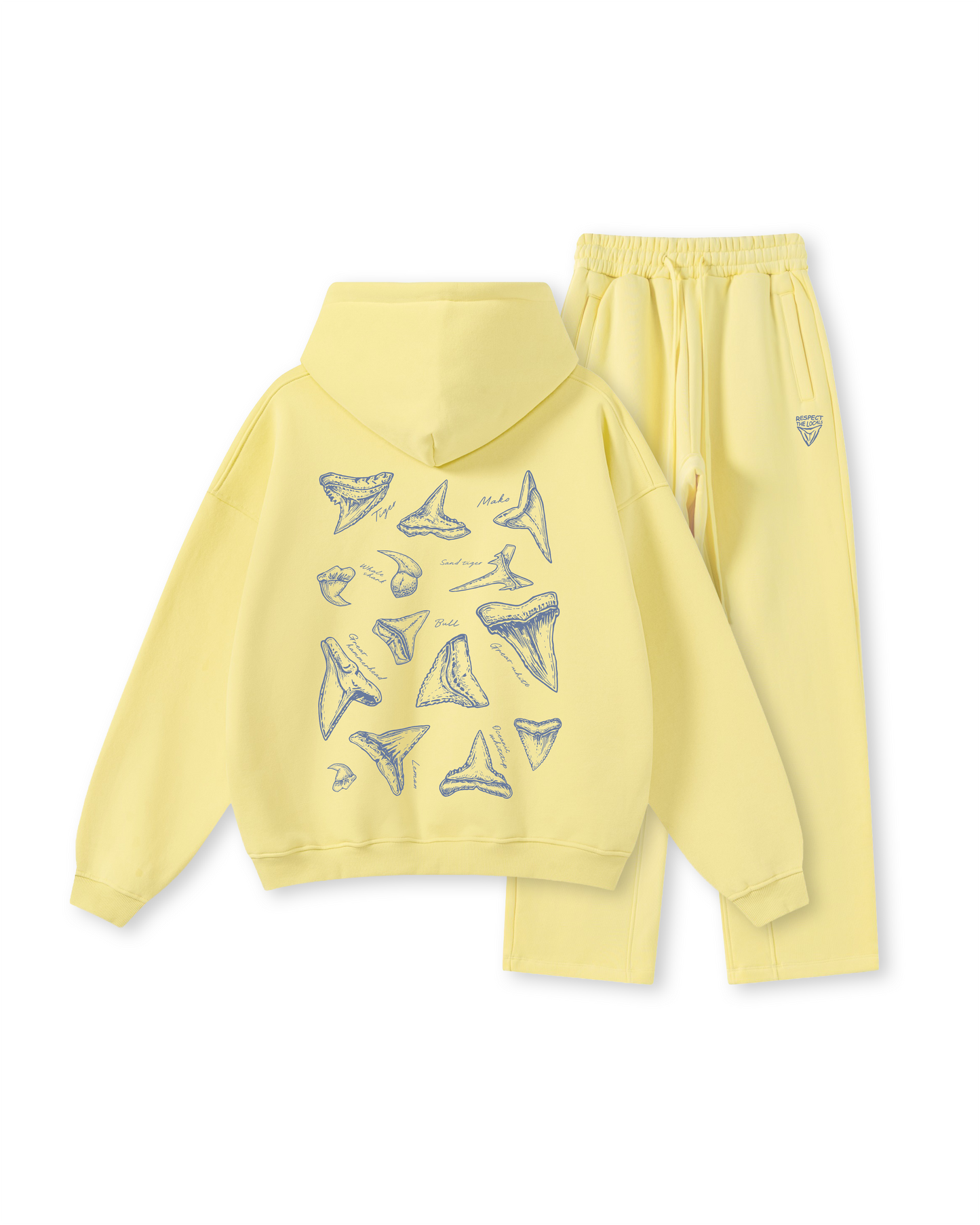 Shark Tooth Sketch Hoodie
