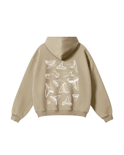 Shark Tooth Sketch Hoodie