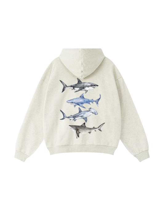 Open Water Shark Hoodie