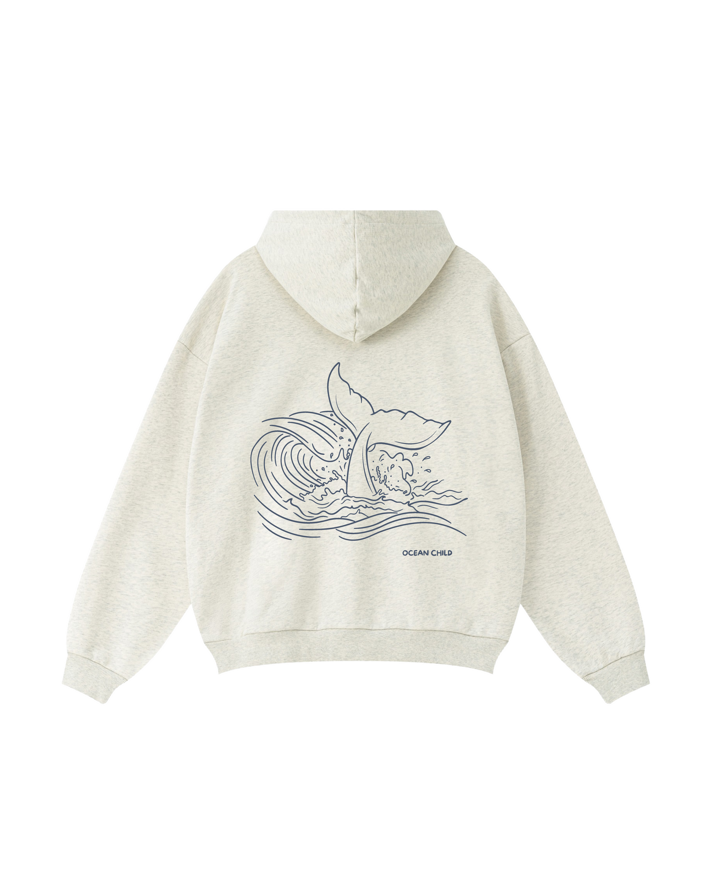 Ocean Child Whale Tail Hoodie
