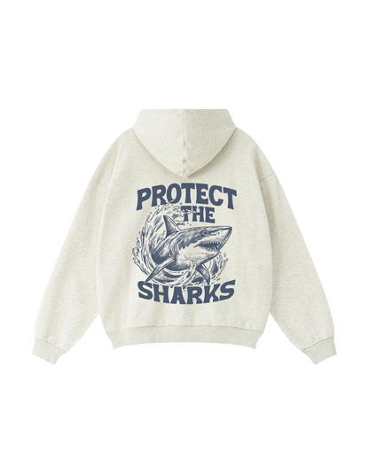 Protect the Sharks Vintage Hoodie