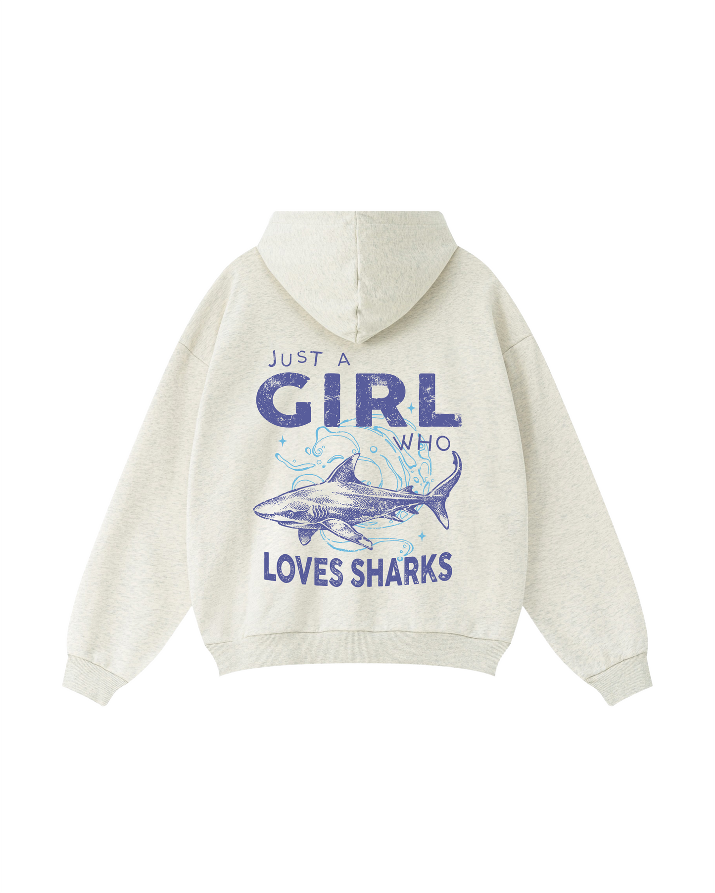 Just a Girl Who Loves Sharks Hoodie