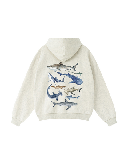Into the Deep Shark Hoodie