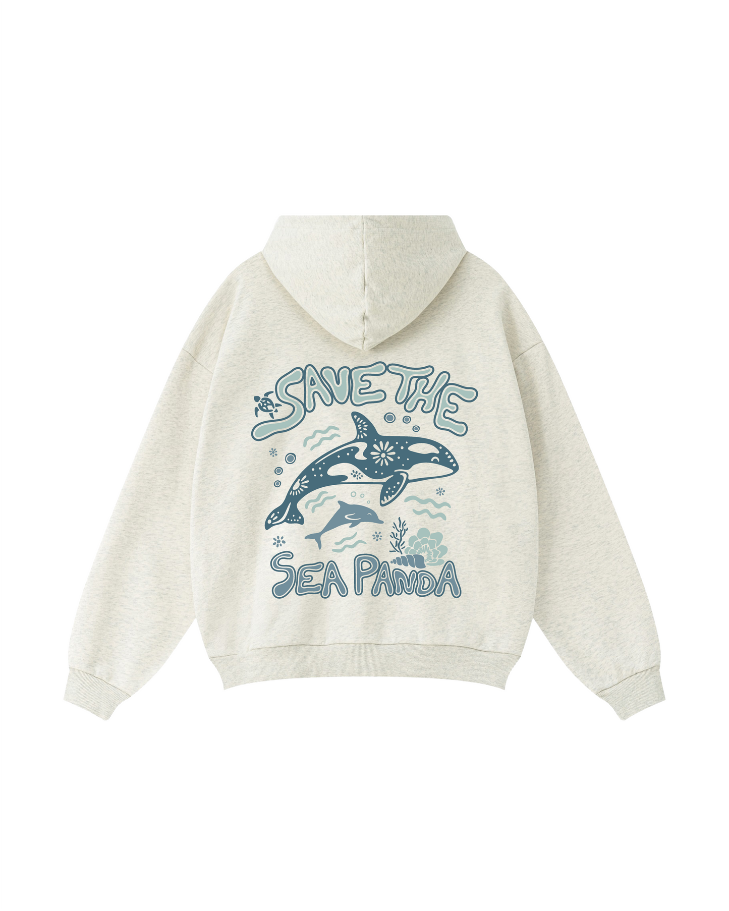 Save the Sea Panda Hoodie