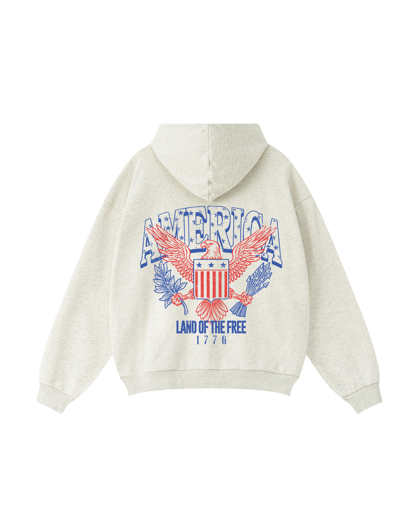 America Land of the Free 1776 Hoodie