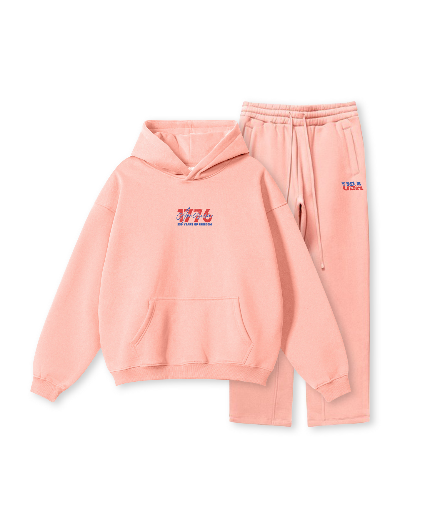 Land of the Free Because of the Brave Hoodie