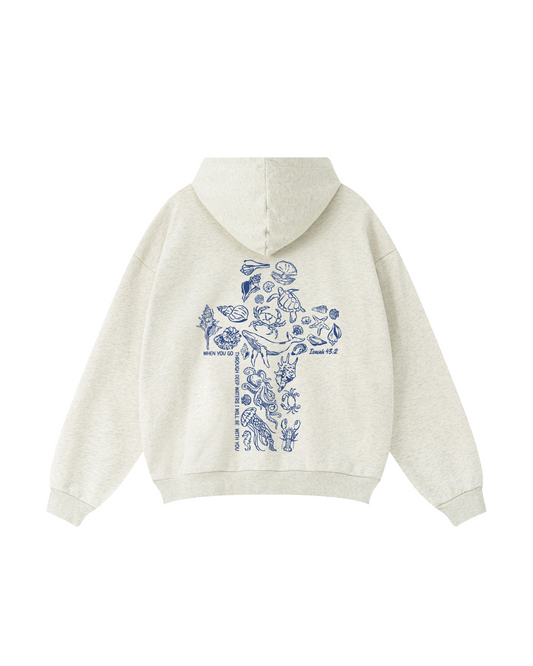 When You Go Through Deep Waters Hoodie