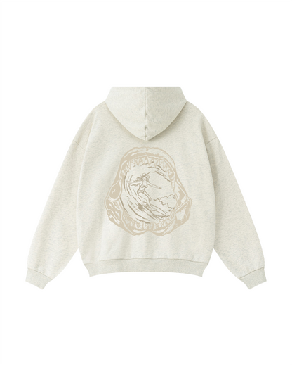 Shark Jaw Surf Girl Hoodie
