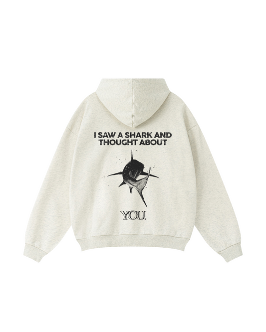 Thinking of You Shark Hoodie