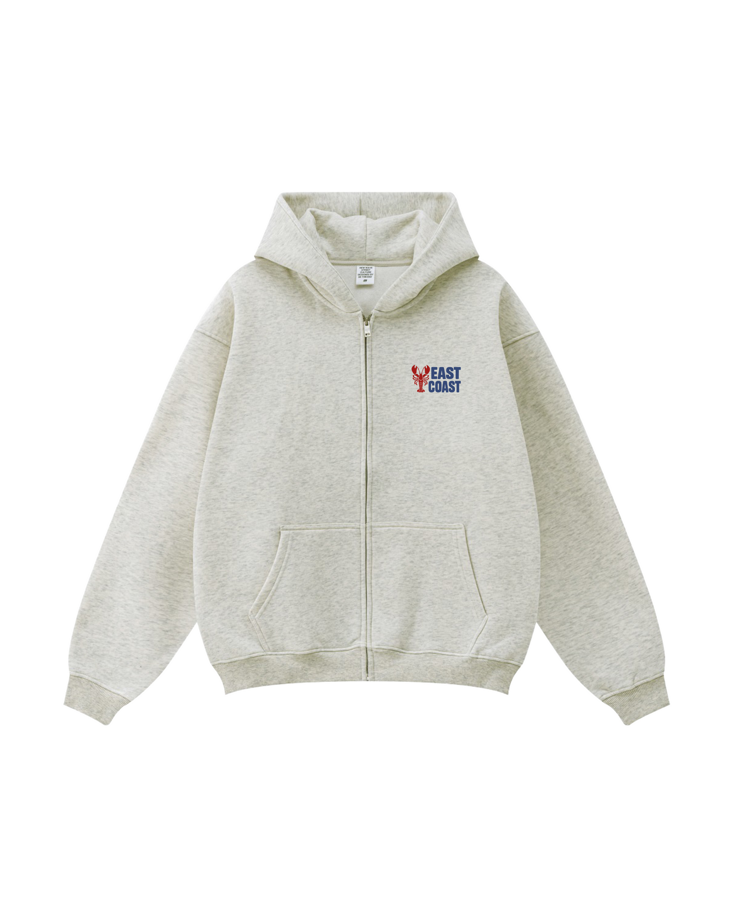 East Coast Lobster Zip-Up Hoodie