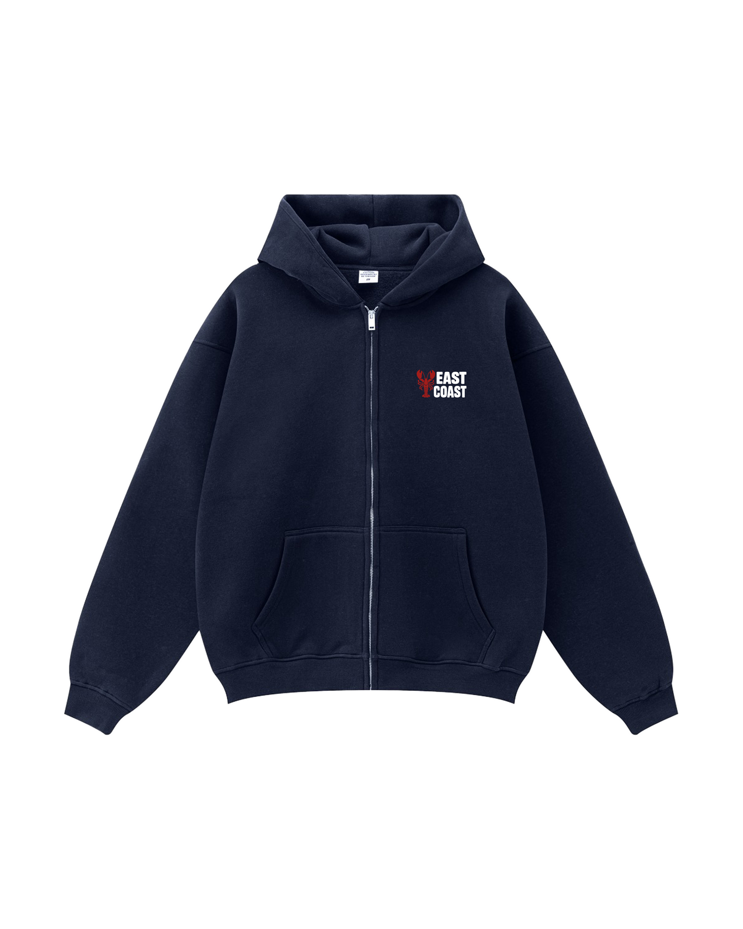 East Coast Lobster Zip-Up Hoodie