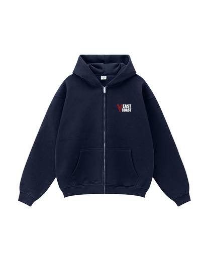 East Coast Lobster Zip-Up Hoodie