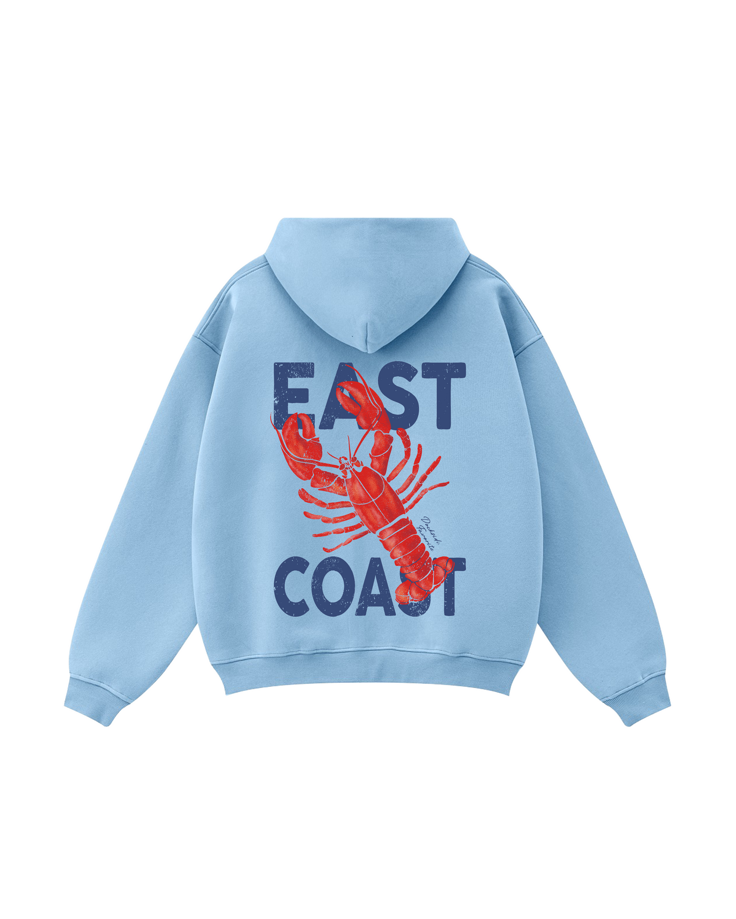 East Coast Lobster Zip-Up Hoodie