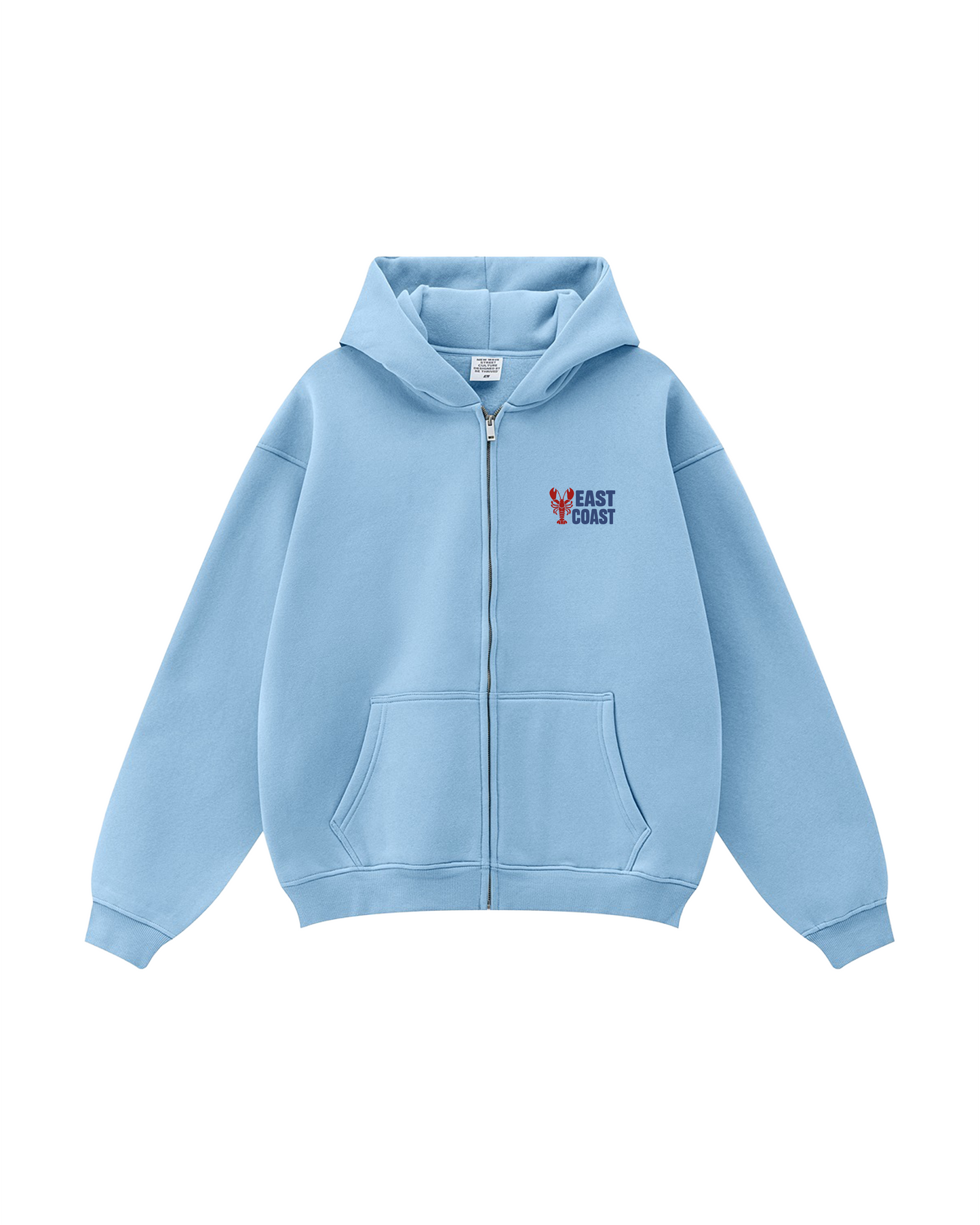 East Coast Lobster Zip-Up Hoodie