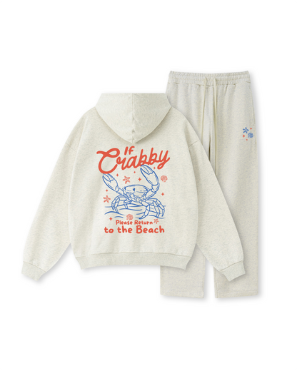 If Crabby, Return to the Beach Hoodie