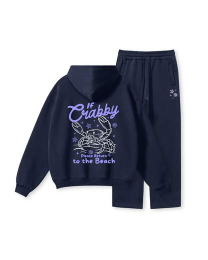 If Crabby, Return to the Beach Hoodie