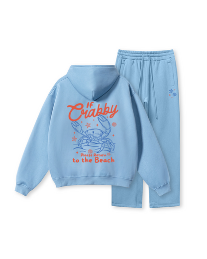 If Crabby, Return to the Beach Hoodie