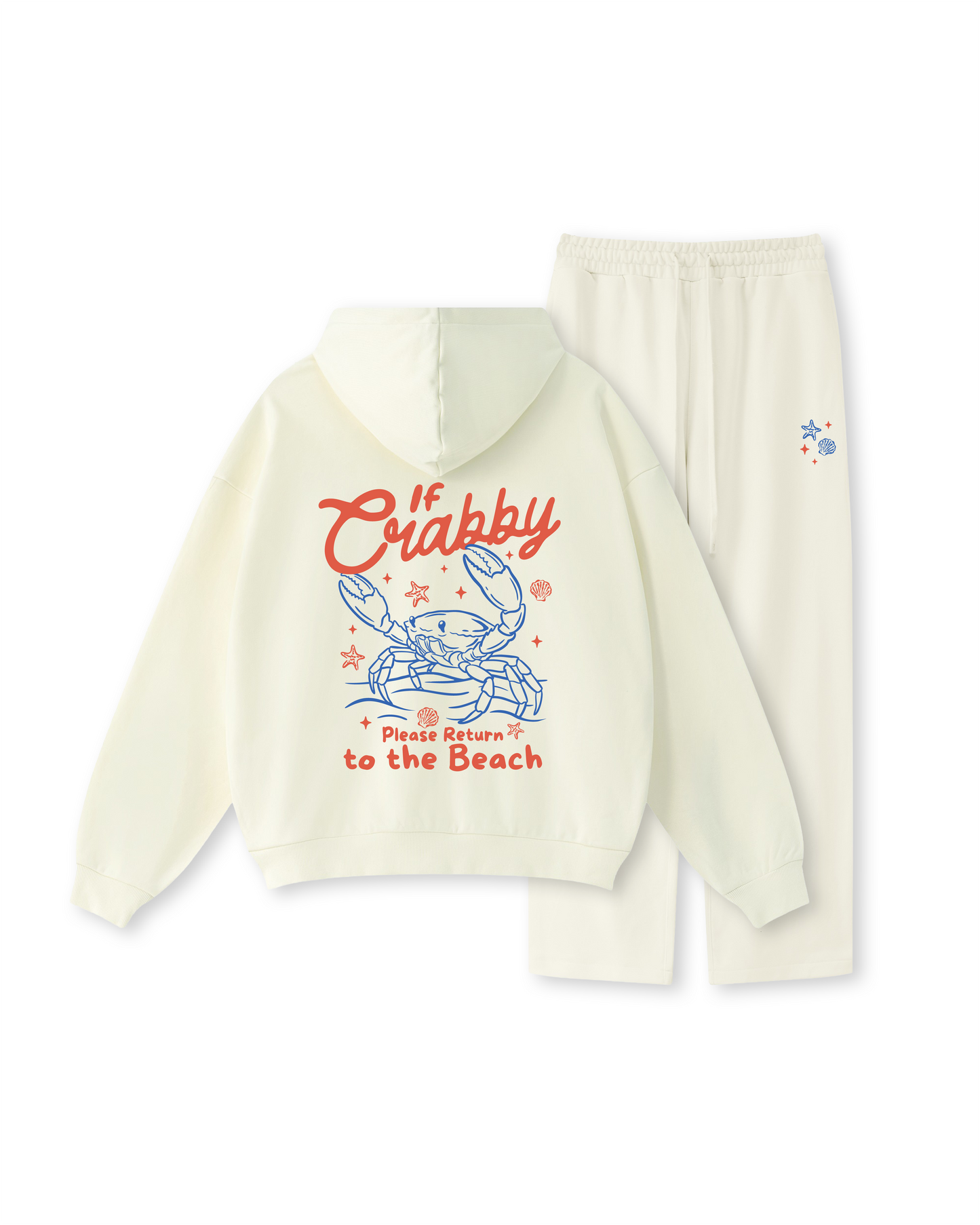 If Crabby, Return to the Beach Hoodie