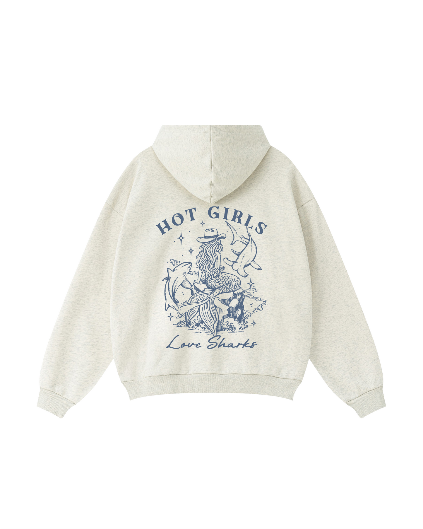 Hot Girls Love Sharks Hoodie