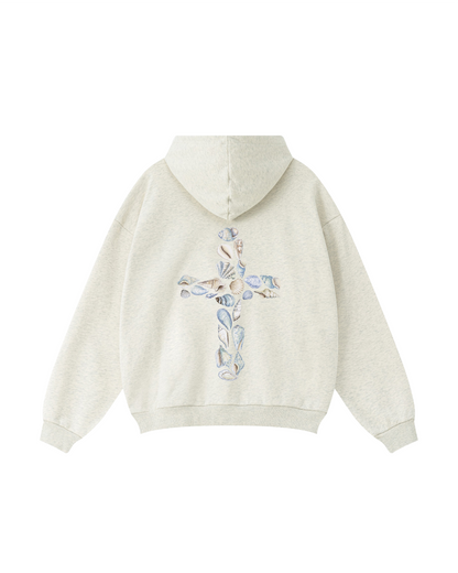 Seashell Cross Hoodie