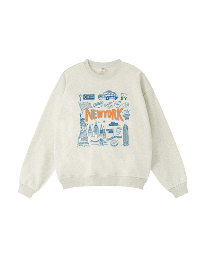 New York City Sketch Crewneck