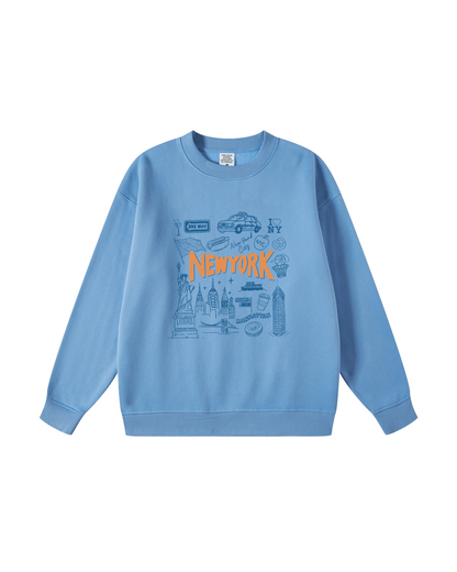 New York City Sketch Crewneck