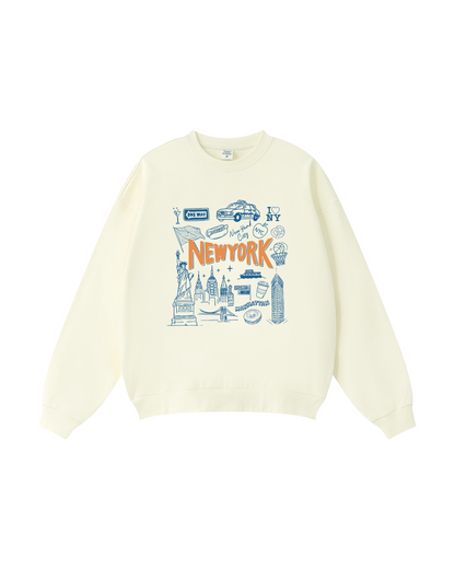 New York City Sketch Crewneck