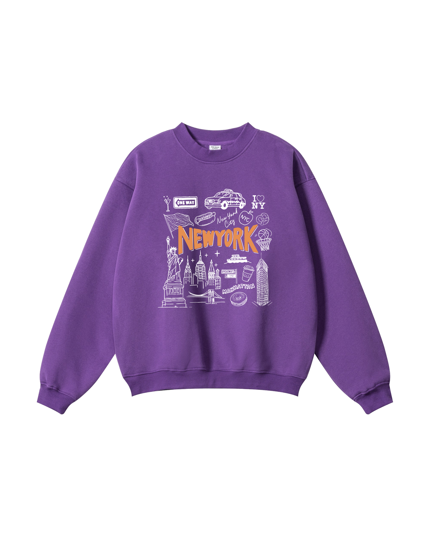 New York City Sketch Crewneck
