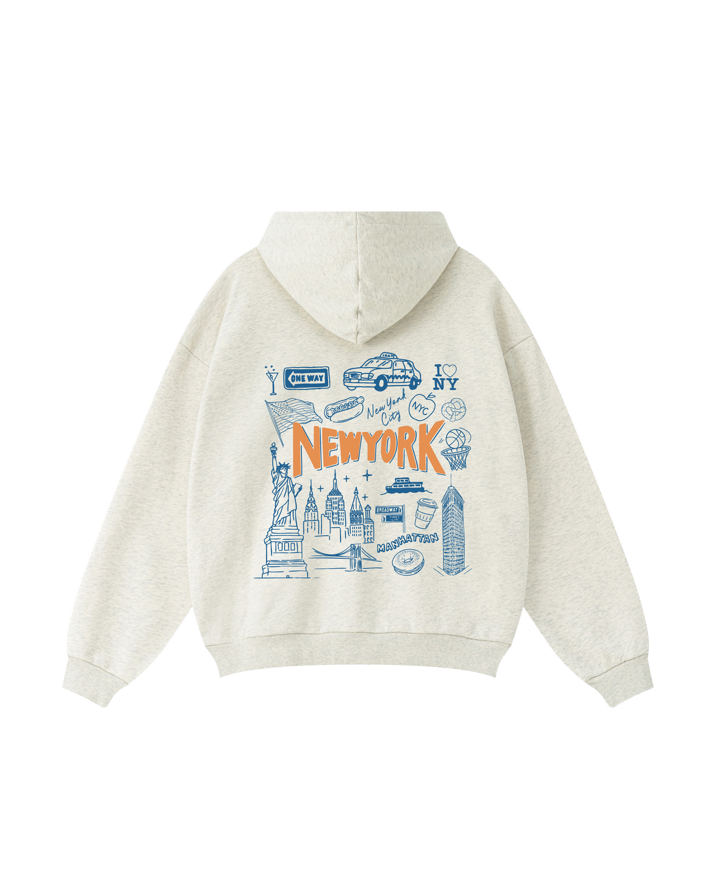 New York City Sketch Hoodie