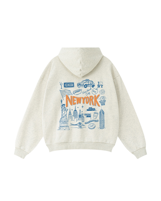 New York City Sketch Hoodie