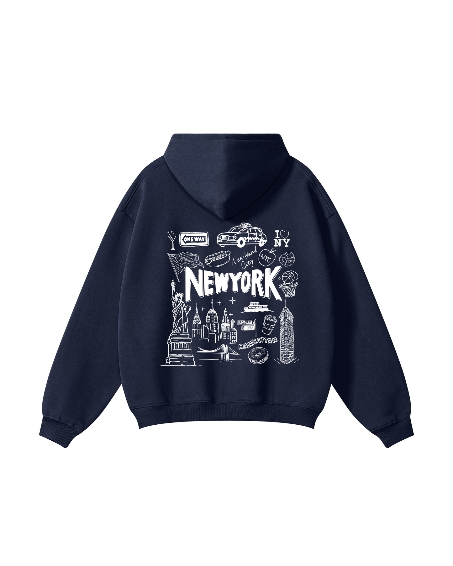 New York City Sketch Hoodie