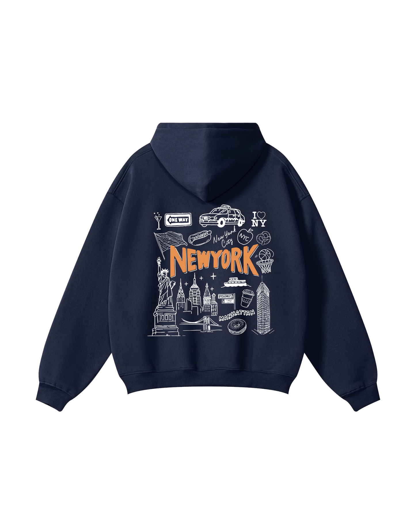 New York City Sketch Hoodie
