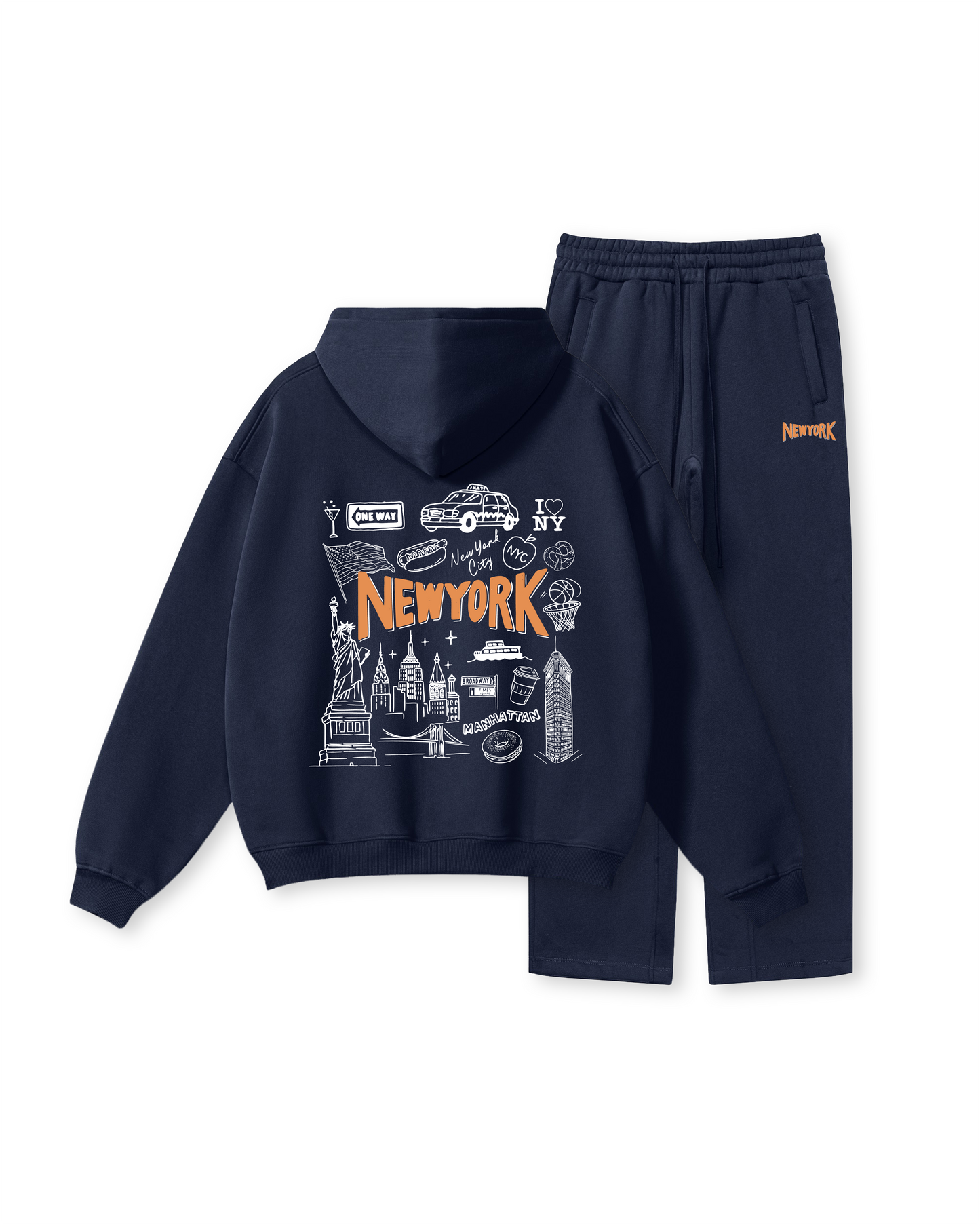 New York City Sketch Hoodie