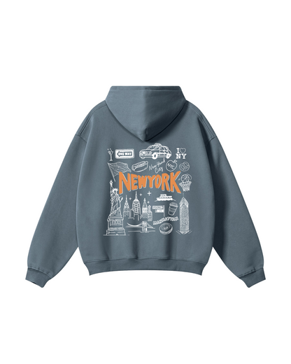New York City Sketch Hoodie