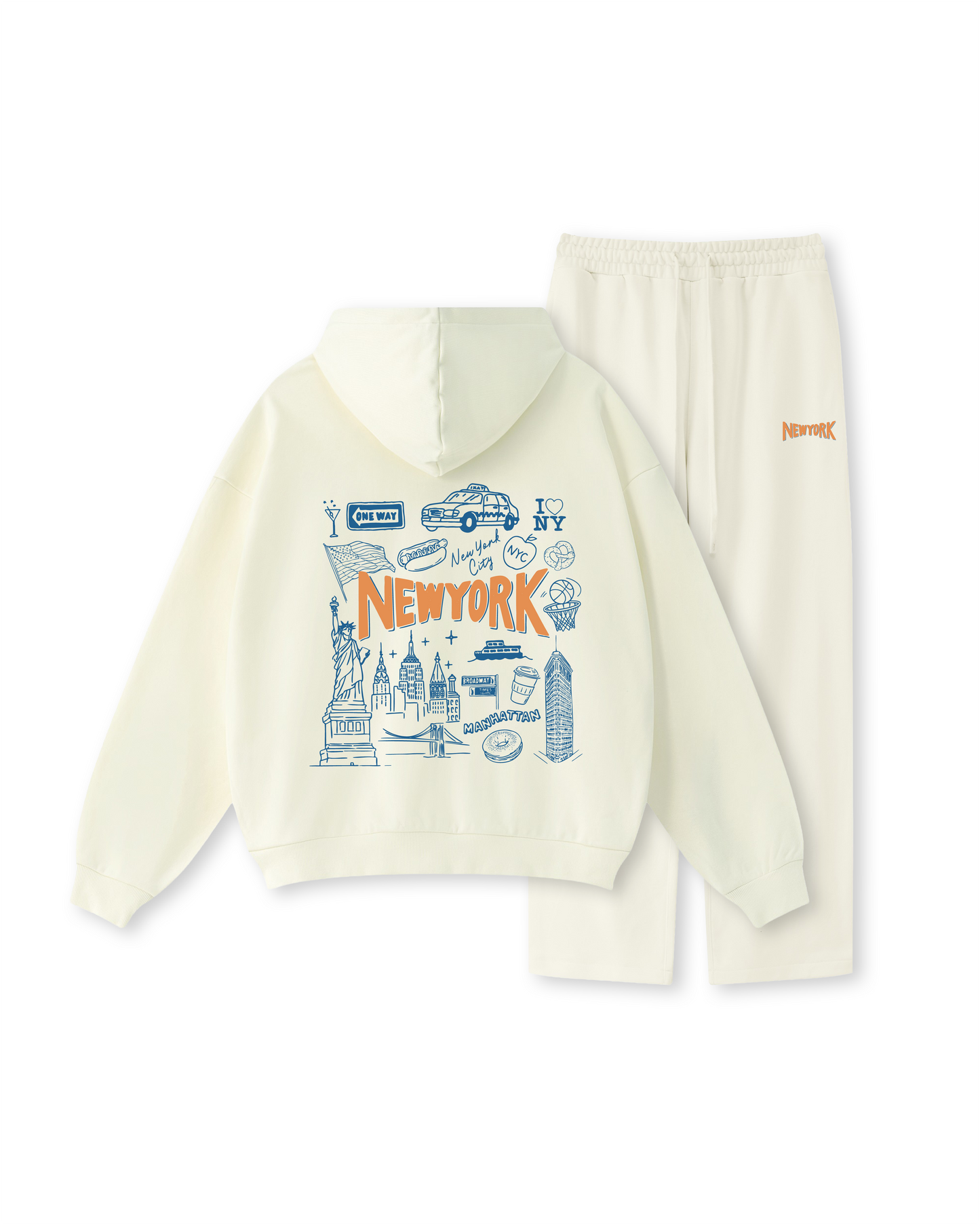 New York City Sketch Hoodie