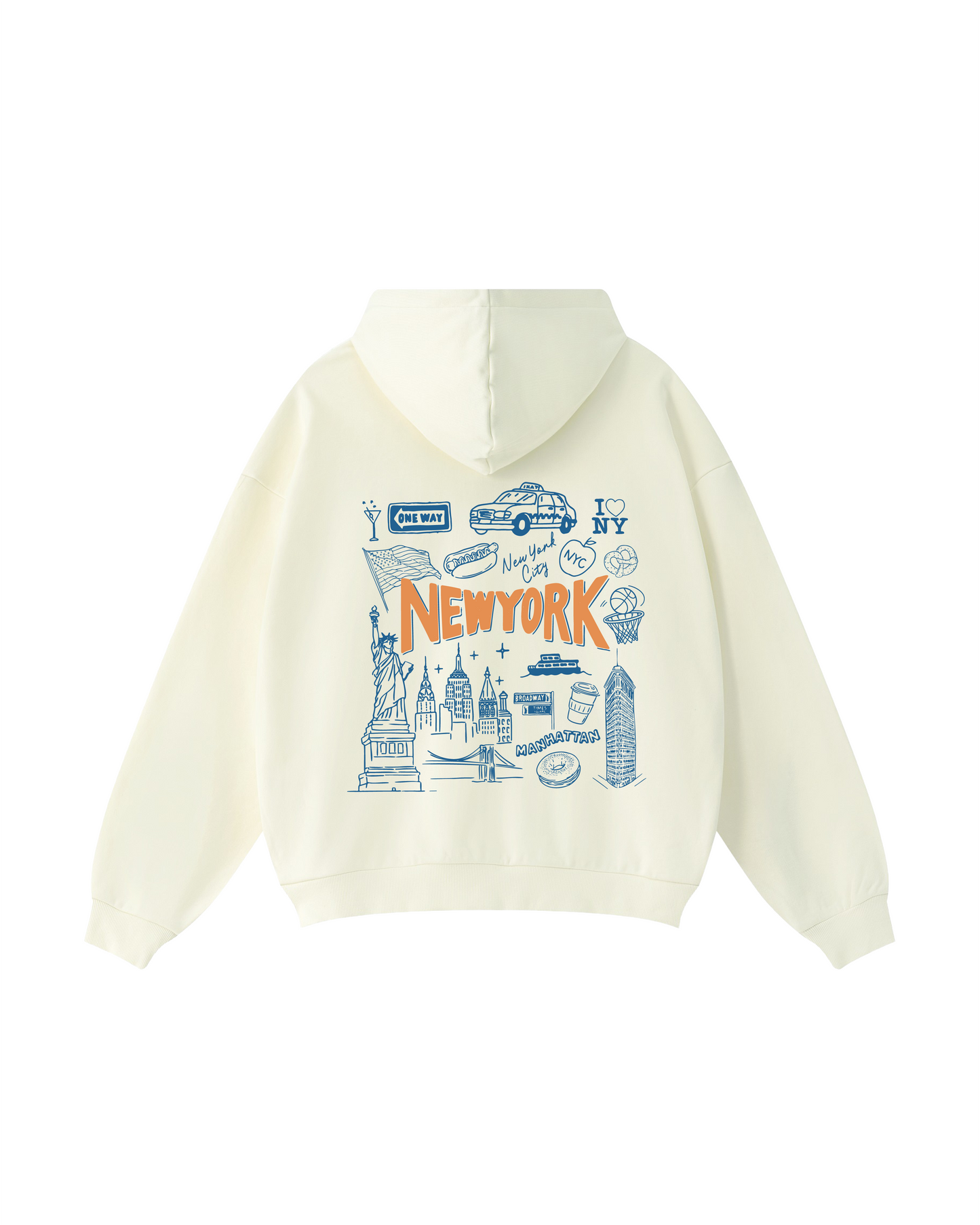 New York City Sketch Hoodie