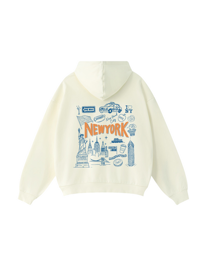 New York City Sketch Hoodie