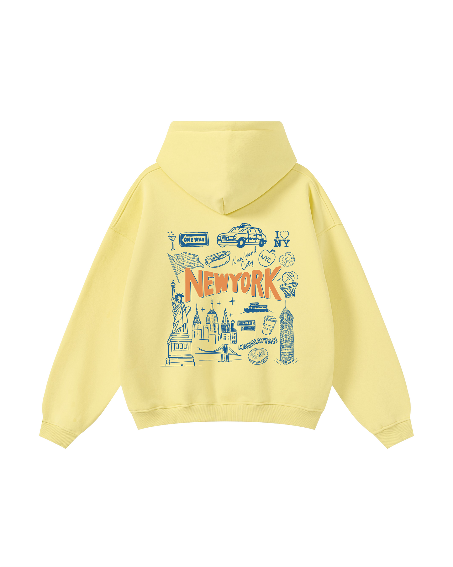 New York City Sketch Hoodie