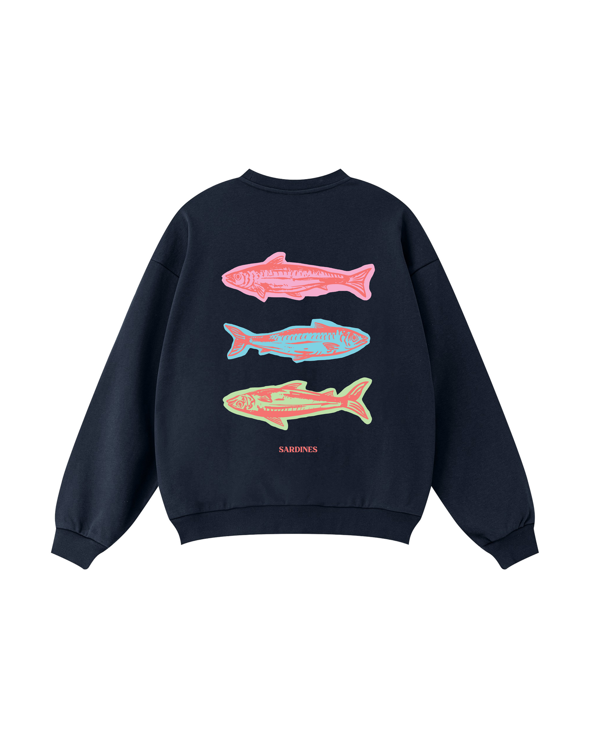 Sardine Trio Coastal Crewneck